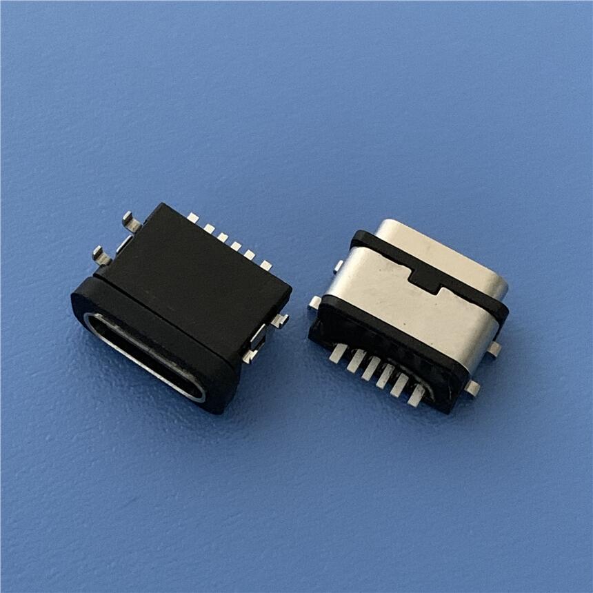 TYPE-C 6P ʽˮĸ USB 3.1 6PIN ĽŲˮ IP67