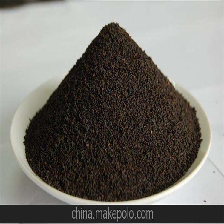 荣茂滤料锰沙 电厂水除铁锰锰沙滤料规格齐全